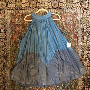 Sparkling Free People Halter Dress